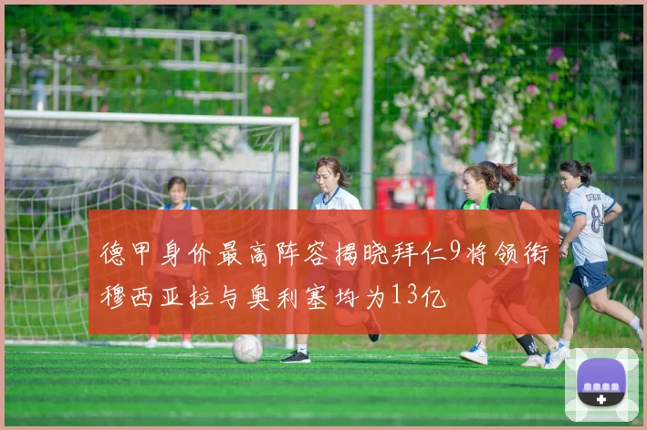 德甲身价最高阵容揭晓拜仁9将领衔穆西亚拉与奥利塞均为13亿